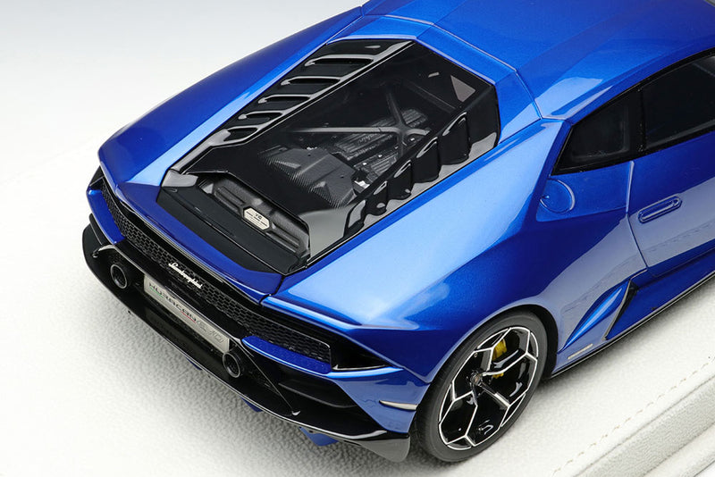 Cargue la imagen en el visor de la galería, EIDOLON EML031B 1/18 Lamborghini Huracan Evo 2019 Blu Nethans Limited 60pcs
