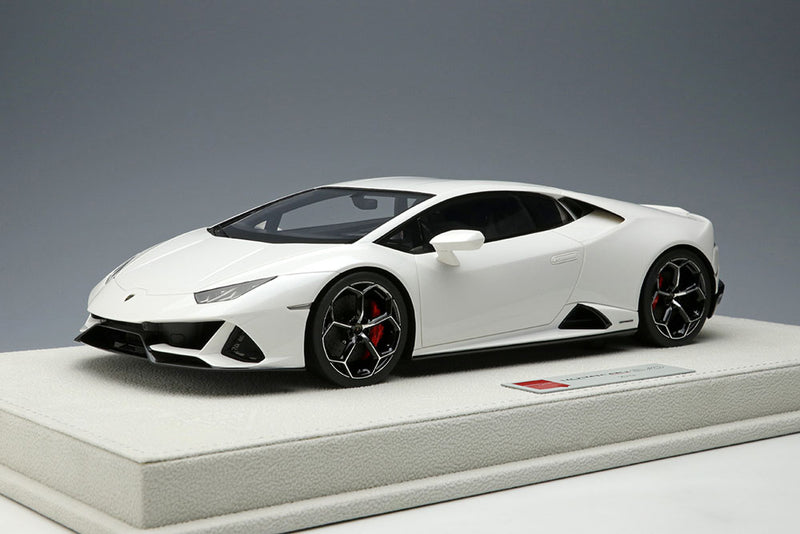 Cargue la imagen en el visor de la galería, EIDOLON EML031C 1/18 Lamborghini Huracan Evo 2019 Pearl White Limited 60pcs
