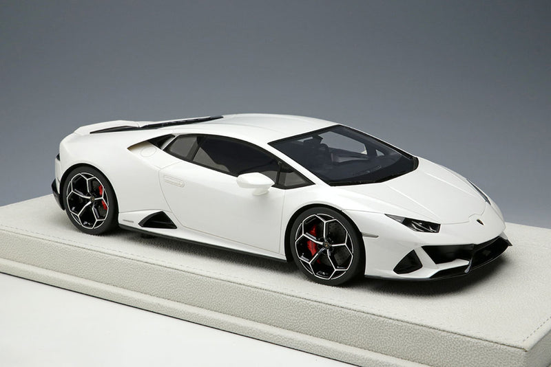 Cargue la imagen en el visor de la galería, EIDOLON EML031C 1/18 Lamborghini Huracan Evo 2019 Pearl White Limited 60pcs
