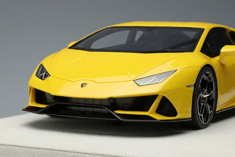 Cargue la imagen en el visor de la galería, EIDOLON EML031D 1/18 Lamborghini Huracan Evo 2019 Pearl Yellow Limited 40pcs
