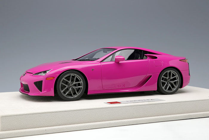 Chargez l&#39;image dans la visionneuse de la galerie, EIDOLON EML043E 1/18 Lexus LFA 2010 Passionate Pink Limited 70pcs
