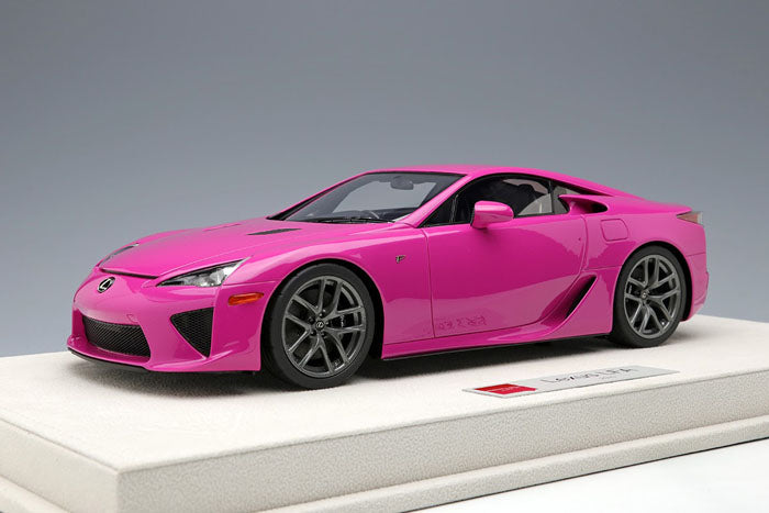 Laden Sie das Bild in Galerie -Viewer, EIDOLON EML043E 1/18 Lexus LFA 2010 Passionate Pink Limited 70pcs
