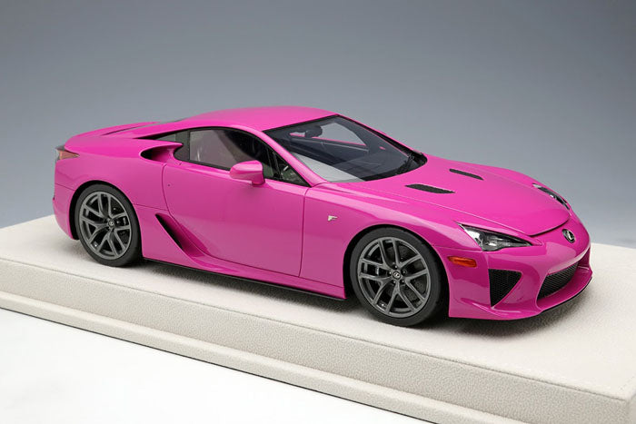 Chargez l&#39;image dans la visionneuse de la galerie, EIDOLON EML043E 1/18 Lexus LFA 2010 Passionate Pink Limited 70pcs
