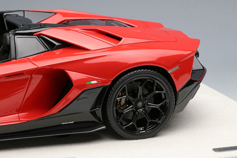 Load image into Gallery viewer, EIDOLON EML064B 1/18 Lamborghini Aventador LP780-4 Ultimae Roadster 2021 Rosso Mars / Black Limited 50pcs
