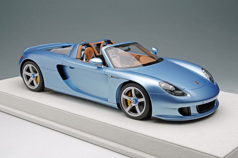 Laden Sie das Bild in Galerie -Viewer, EIDOLON EML070H 1/18 Porsche Carrera GT 2004 Horizon Blue Metallic Limited 100pcs Make Up 1/18 EML070H
