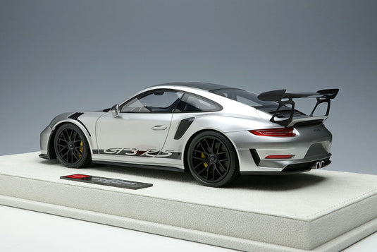 EIDOLON EML072B 1/18 Porsche 911 (991.2) GT3 RS Weissach Package 2018 GT Silver Metallic