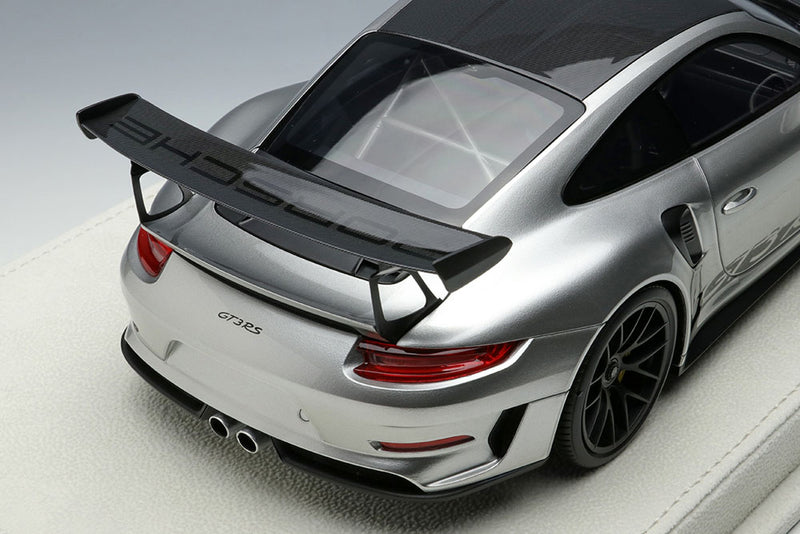 Carica immagine in Galleria Viewer, EIDOLON EML072B 1/18 Porsche 911 (991.2) GT3 RS Weissach Package 2018 GT Silver Metallic
