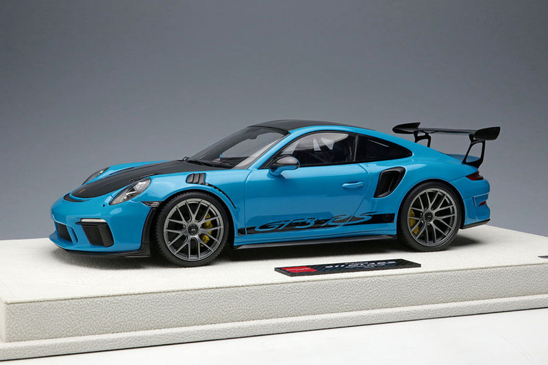 Carica immagine in Galleria Viewer, EIDOLON EML072G 1/18 Porsche 911 (991.2) GT3 RS Weissach Package 2018 Miami Blue Limited 60pcs
