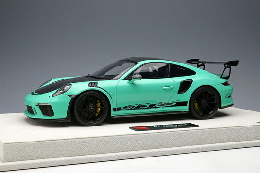 EIDOLON EML072H 1/18 Porsche 911 (991.2) GT3 RS Weissach Package 2018 Mint Green Limited 60pcs