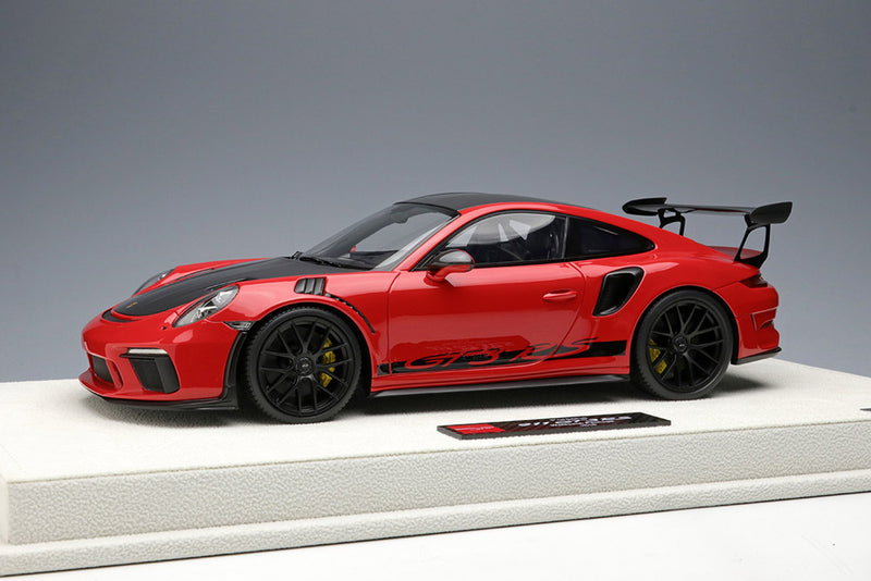 Laden Sie das Bild in Galerie -Viewer, EIDOLON EML072J 1/18 Porsche 911 (991.2) GT3 RS Weissach Package 2018 Guards Red Limited 60pcs
