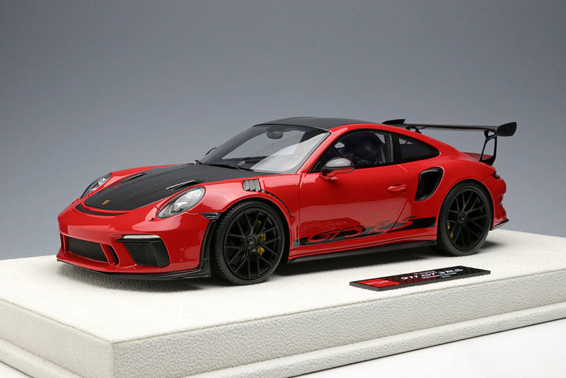 Cargue la imagen en el visor de la galería, EIDOLON EML072J 1/18 Porsche 911 (991.2) GT3 RS Weissach Package 2018 Guards Red Limited 60pcs
