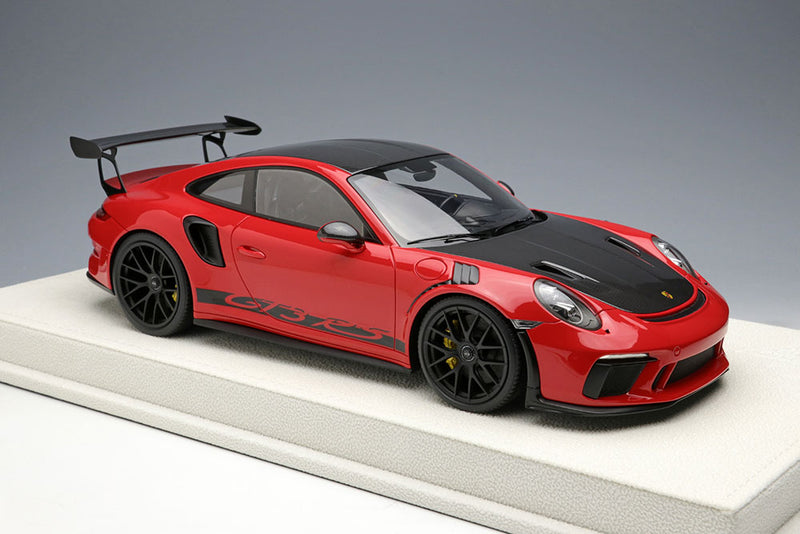 Load image into Gallery viewer, EIDOLON EML072J 1/18 Porsche 911 (991.2) GT3 RS Weissach Package 2018 Guards Red Limited 60pcs
