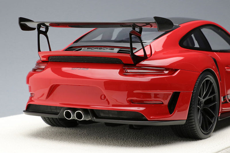 Laden Sie das Bild in Galerie -Viewer, EIDOLON EML072J 1/18 Porsche 911 (991.2) GT3 RS Weissach Package 2018 Guards Red Limited 60pcs
