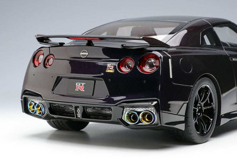 Laden Sie das Bild in Galerie -Viewer, Pre-Order EIDOLON EML084A 1/18 NISSAN GT-R Track edition engineered by NISMO T-spec 2024 Midnight Purple Limited 70pcs
