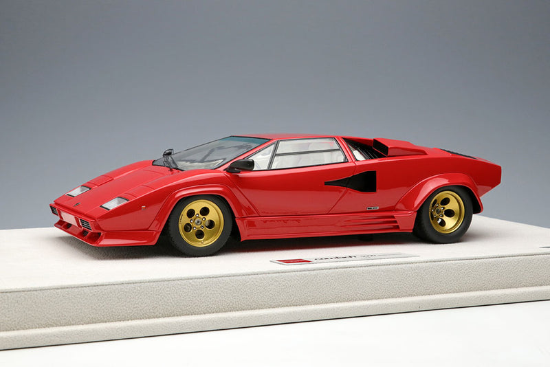 Chargez l&#39;image dans la visionneuse de la galerie, EIDOLON EML088A 1/18 Lamborghini Countach LP5000 QV 1988 Red Limited 100pcs
