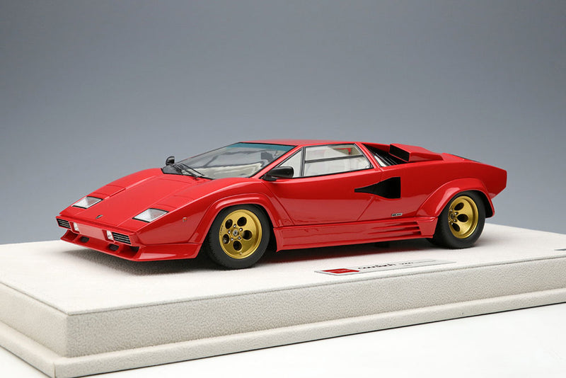 Cargue la imagen en el visor de la galería, EIDOLON EML088A 1/18 Lamborghini Countach LP5000 QV 1988 Red Limited 100pcs
