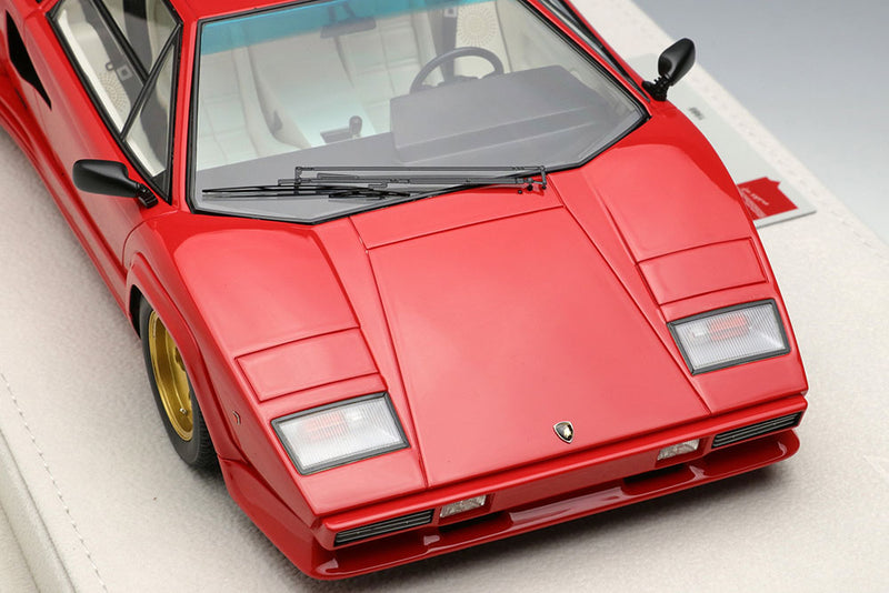 Cargue la imagen en el visor de la galería, EIDOLON EML088A 1/18 Lamborghini Countach LP5000 QV 1988 Red Limited 100pcs
