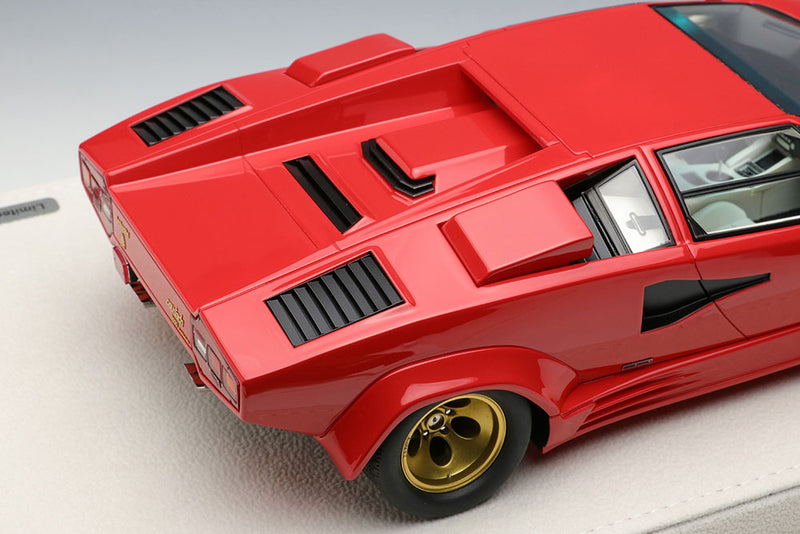 Cargue la imagen en el visor de la galería, EIDOLON EML088A 1/18 Lamborghini Countach LP5000 QV 1988 Red Limited 100pcs
