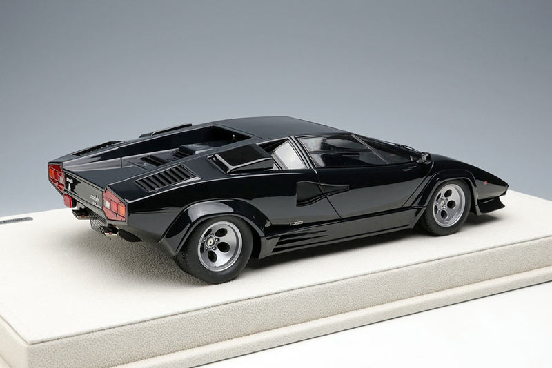 Laden Sie das Bild in Galerie -Viewer, EIDOLON EML088B 1/18 Lamborghini Countach LP5000 QV 1988 Black Limited 100pcs
