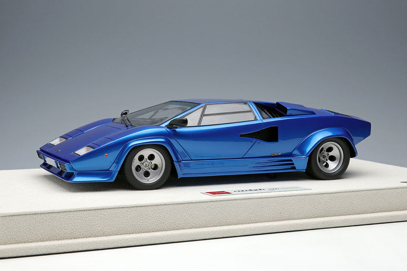 Load image into Gallery viewer, EIDOLON EML088C 1/18 Lamborghini Countach LP5000 QV 1988 Metallic Blue Limited 100pcs
