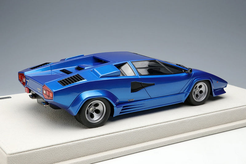 Load image into Gallery viewer, EIDOLON EML088C 1/18 Lamborghini Countach LP5000 QV 1988 Metallic Blue Limited 100pcs
