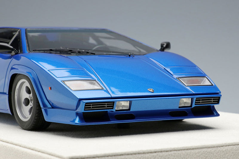 Load image into Gallery viewer, EIDOLON EML088C 1/18 Lamborghini Countach LP5000 QV 1988 Metallic Blue Limited 100pcs
