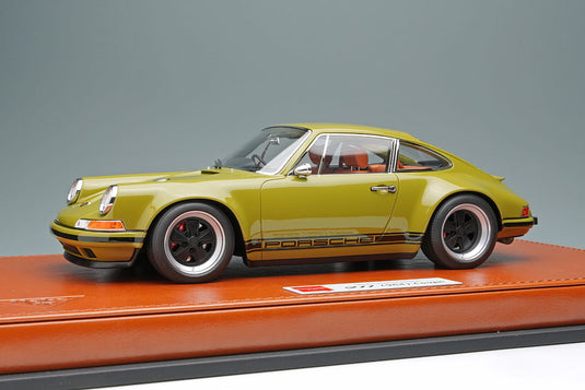 EIDOLON EML090H 1/18 Singer 911(964) Coupe Olive Drab Limited 60pcs Make Up 1/18 EML090H