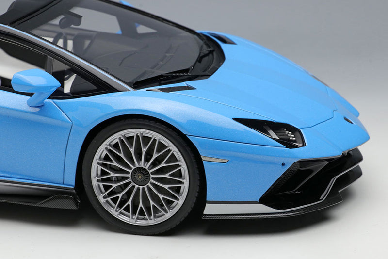 Chargez l&#39;image dans la visionneuse de la galerie, Pre-Order EIDOLON EML093 1/18 Lamborghini Aventador LP780-4 Ultimae Roadster Toributo Miura Roadster 2022 Azzurro Flake Limited 100pcs
