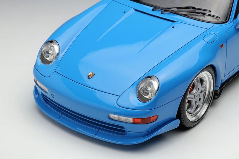 Cargue la imagen en el visor de la galería, Pre-Order EIDOLON EML095A 1/18 Porsche 911(993) Carrera RS 1995 (Japan Ver.) Riviera Blue
