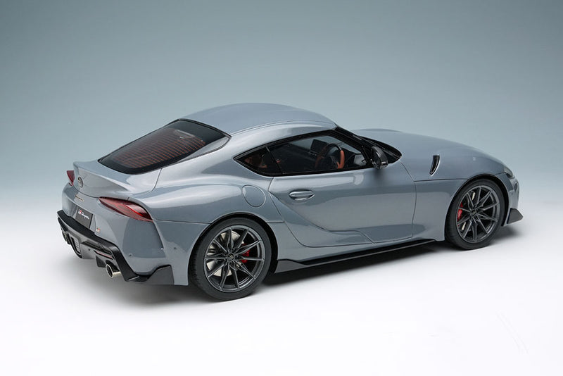 Chargez l&#39;image dans la visionneuse de la galerie, Pre-Order EIDOLON EML096B 1/18 Toyota GR Supra RZ (A91) 2022 Volcanic Ash Gray Metallic
