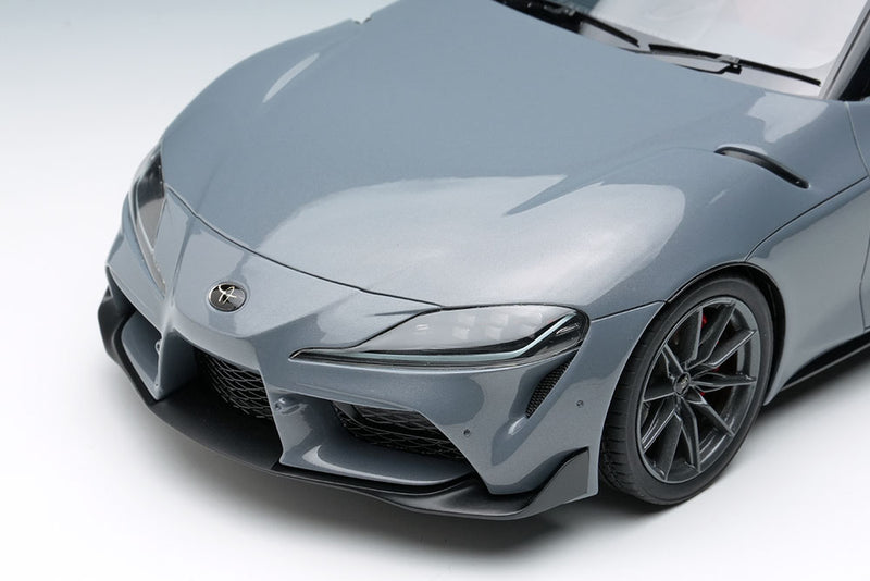 Cargue la imagen en el visor de la galería, Pre-Order EIDOLON EML096B 1/18 Toyota GR Supra RZ (A91) 2022 Volcanic Ash Gray Metallic
