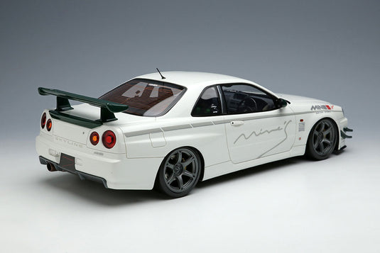 Pre-Order EIDOLON EML097A 1/18 Mine's Skyline GT-R (BNR34) V-spec N1 2012 (RAYS Wheel)