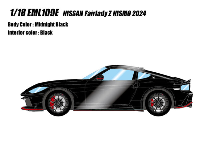 Pre-Order EIDOLON EML109E 1/18 Nissan Fairlady Z NISMO 2024 Midnight Black