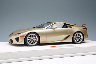Lexus LFA 2010 Rear Wing up Crystal Gold Limited 30pcs EIDOLON  1/18