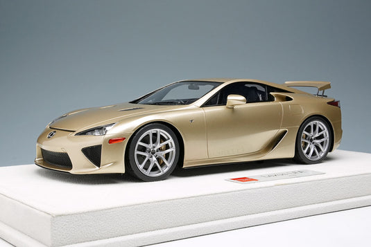 Lexus LFA 2010 Rear Wing up Crystal Gold Limited 30pcs EIDOLON  1/18