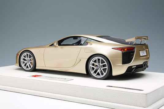 Lexus LFA 2010 Rear Wing up Crystal Gold Limited 30pcs EIDOLON  1/18