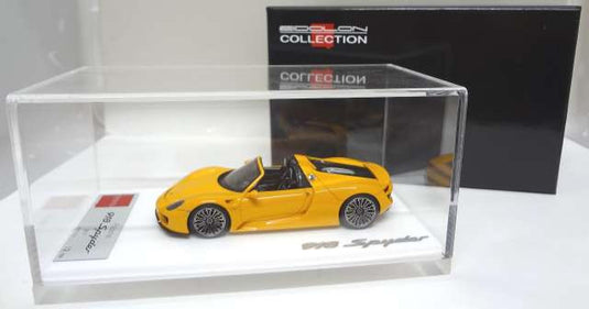 EIDOLON Collection 1/43 Porsche 918 Spyder 2011 (Signal Yellow)– Used