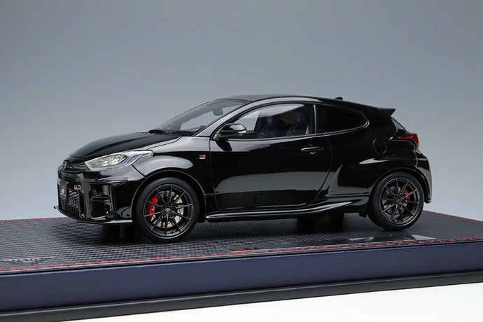 IDEA IM059C 1/18 Toyota GR Yaris RZ High Performance 2021 Precious Black Pearl Make Up 1/18 IM059C