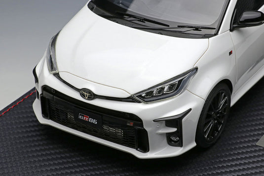 IDEA IM096A 1/18 Toyota GR Yaris RZ 2020 Super White 2