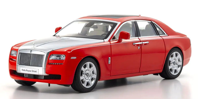 Kyosho 1/18 Rolls-Royce Ghost Red / Silver