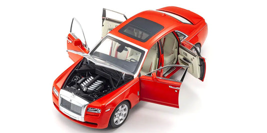 Kyosho 1/18 Rolls-Royce Ghost Red / Silver
