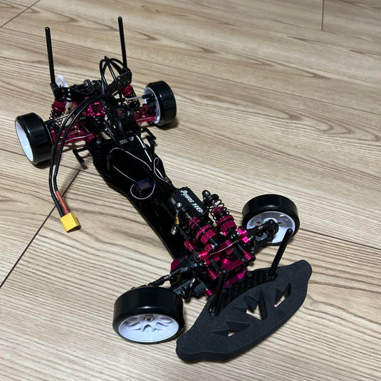 Used Yokomo Drift Package Chassis with Justock 10.5T Motor & Power HD R12 Servo