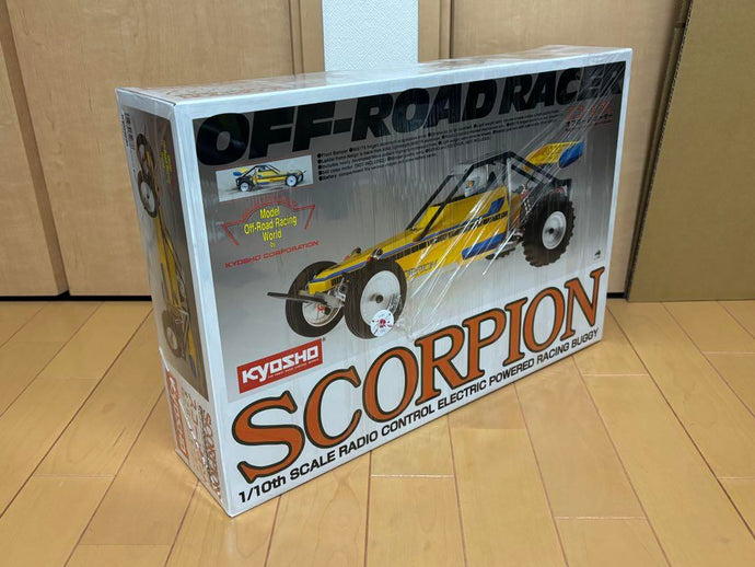 Used Kyosho 1/10 Scorpion 2014 Off-Road RC Car Kit Unopened with Many Option Parts
