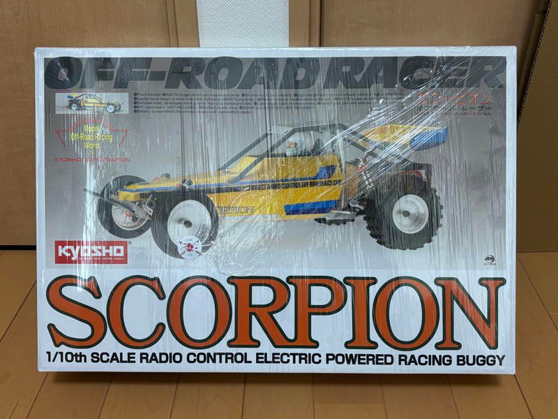 Load image into Gallery viewer, Used Kyosho 1/10 Scorpion 2014 Off-Road RC Car Kit Unopened with Many Option Parts

