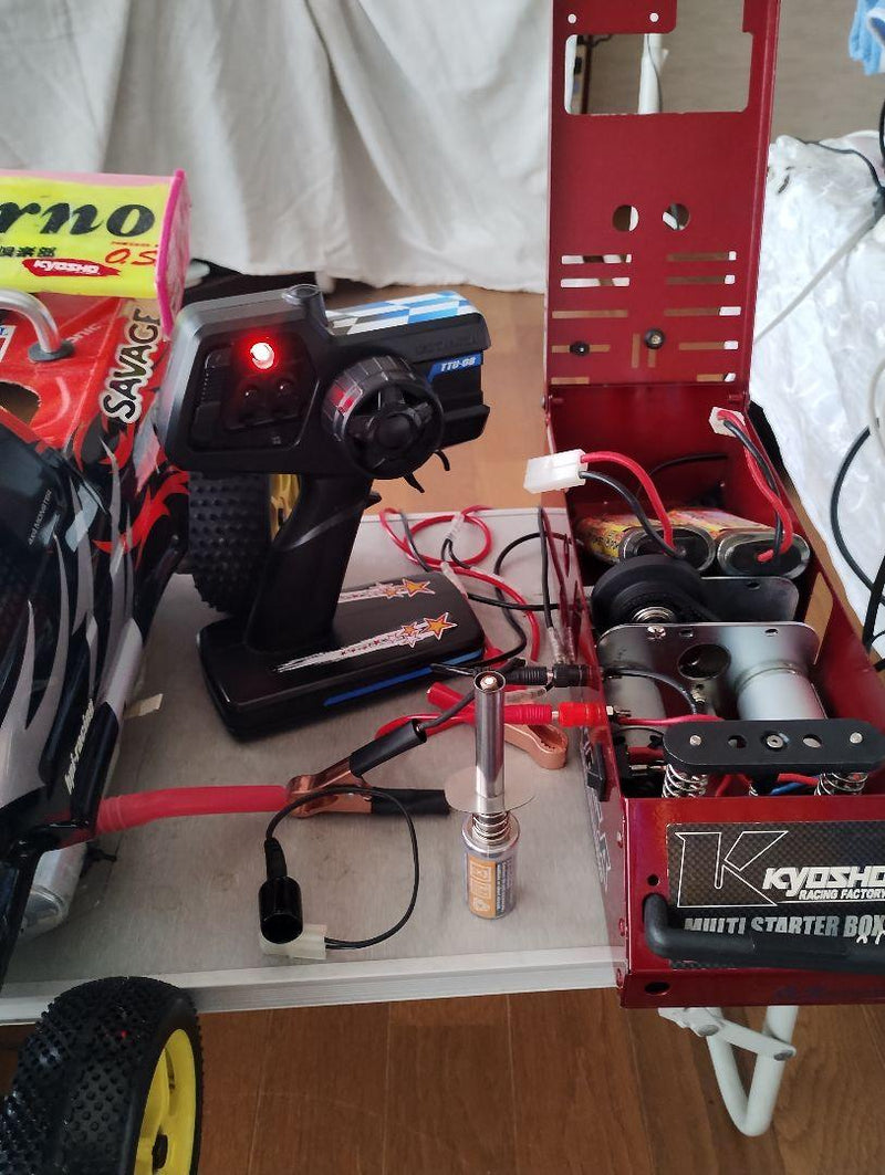 Load image into Gallery viewer, Used Kyosho Inferno GT2 Race Spec and Inferno 4WD RC Car Set with Transmitters
