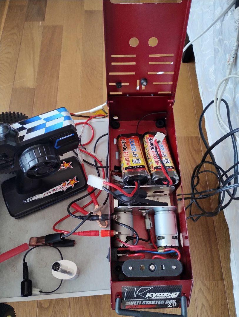 Load image into Gallery viewer, Used Kyosho Inferno GT2 Race Spec and Inferno 4WD RC Car Set with Transmitters
