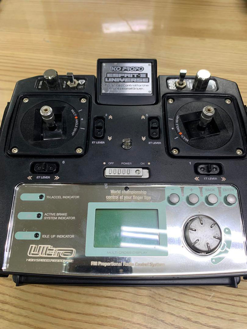 Load image into Gallery viewer, Used KO Propo Esprit 3 Stick Radio with Kyosho Mini-Z MR-03VE Body
