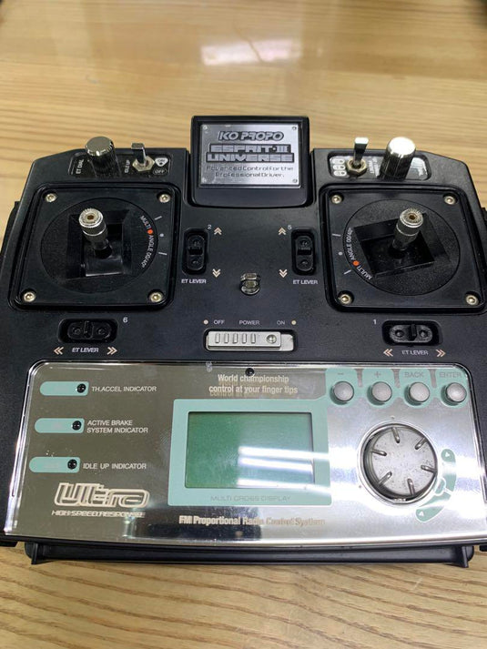 Used KO Propo Esprit 3 Stick Radio with Kyosho Mini-Z MR-03VE Body