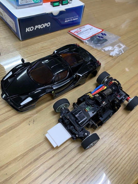 Used KO Propo Esprit 3 Stick Radio with Kyosho Mini-Z MR-03VE Body
