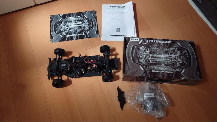 Used Shibata GRK GS2 EVO Used with Acuvance Motor and YOKOMO ESC Servo Gyro